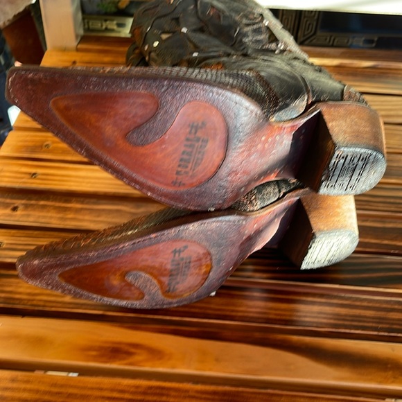 Corral Python Snake Skin Boots 9.5 - Picture 8 of 8